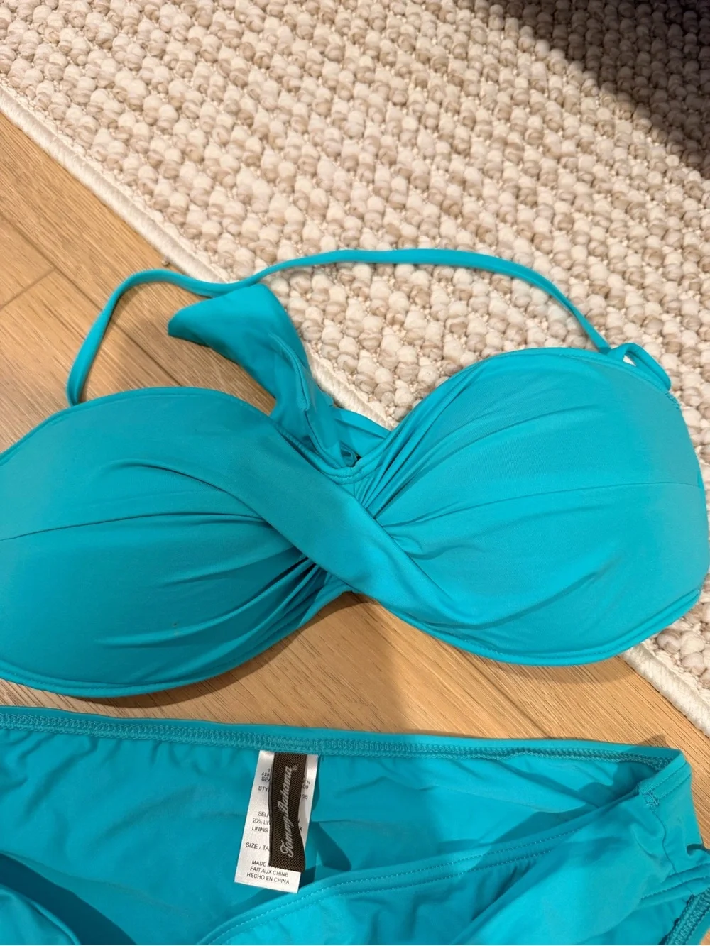 Tommy Bahama Turquoise Twist Bikini Set